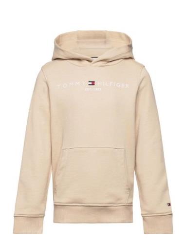 U Essential Hoodie Cream Tommy Hilfiger