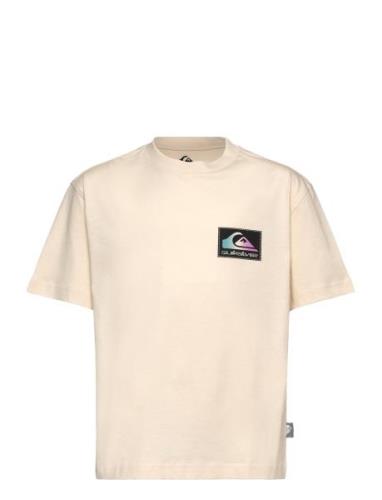 Back Flash Ss Youth Beige Quiksilver