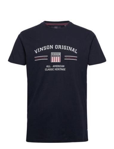 Vin T-Shirt Matt Men Navy VINSON
