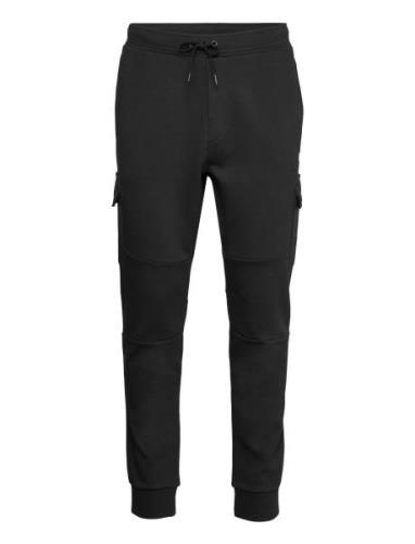Double-Knit Cargo Jogger Pant Black Polo Ralph Lauren