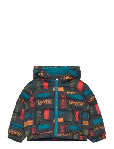 Levi's® Core Printed Puffer Jacket Blue Levi's