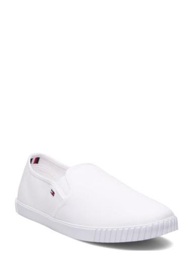 Canvas Slip-On Sneaker White Tommy Hilfiger