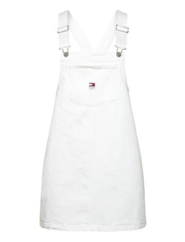 Pinafore Dress Bh6193 White Tommy Jeans