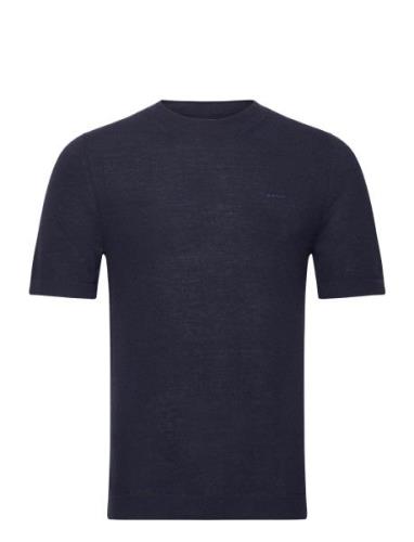 Pique T-Shirt Blue GANT