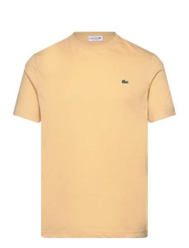 Tee-Shirt&Turtle Neck Yellow Lacoste