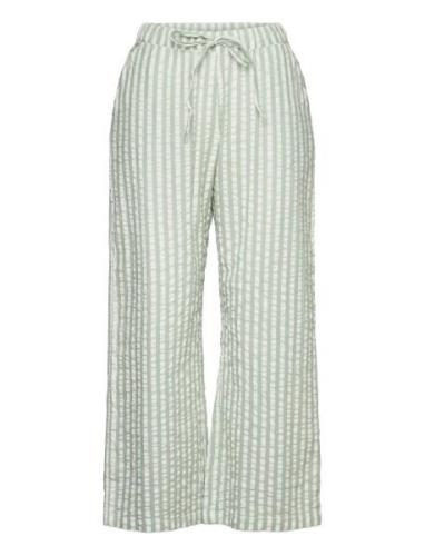 Trousers Pyjama Seersucker Green Lindex