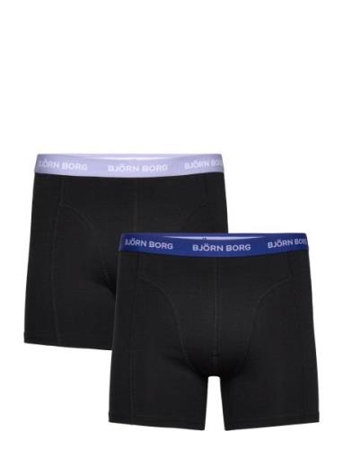 Cotton Stretch Boxer 2P Black Björn Borg