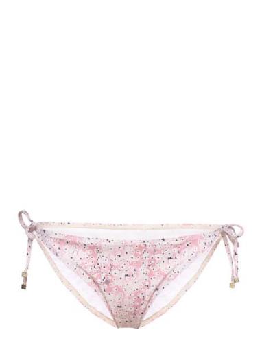 Fleurine Low-Waist Bikini Bottoms Pink Malina