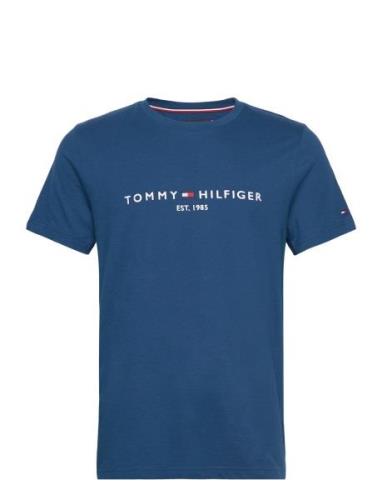 Tommy Logo Tee Blue Tommy Hilfiger