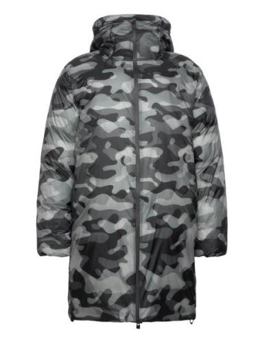Kevo Long Puffer Jacket W4T4 Grey Rains