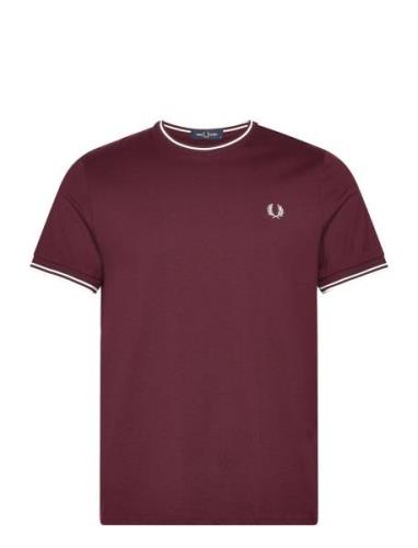 Twin Tipped T-Shirt Red Fred Perry