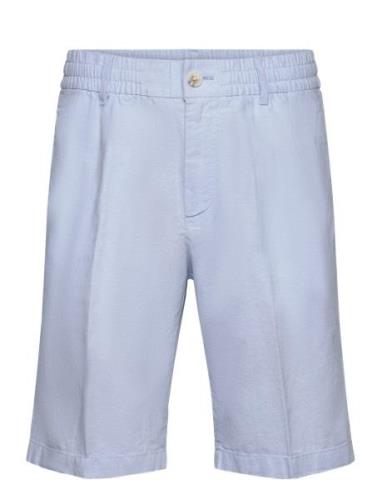 Regular Linen Shorts Blue Tom Tailor