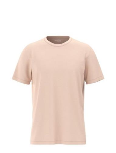 Slhaspen Ss O-Neck Tee W Pink Selected Homme