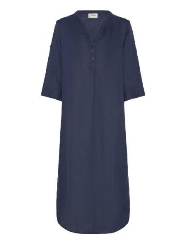 Crbellis Caftan Dress Blue Cream