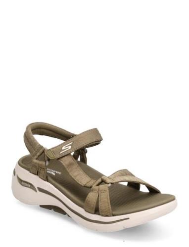 Womens Gowalk Arch Fit - Elite Sandal Khaki Skechers