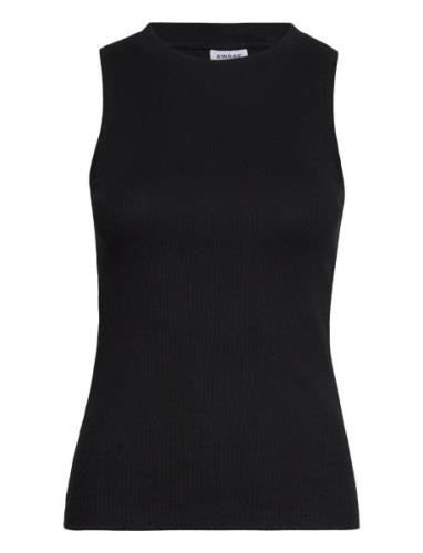 Vmlavender Sl O-Neck Top Vma Noos Black Vero Moda