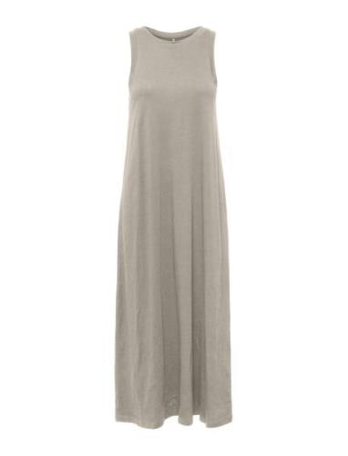 Onlmay Life S/L Long Dress Jrs Noos Grey ONLY