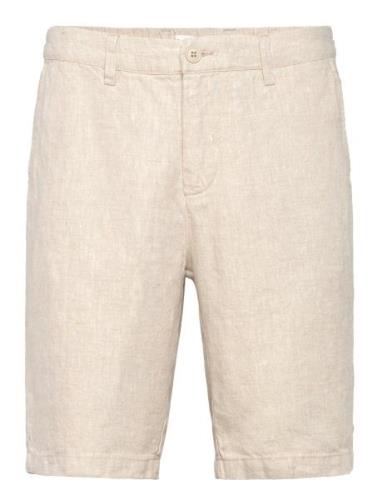 Cfpandrup 100% Linen Shorts Beige Casual Friday