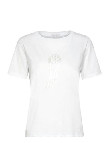 T-Shirt With Wing White Coster Copenhagen
