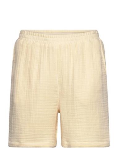 Enzi Seersucker Shorts Yellow Daily Paper