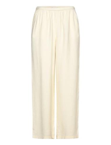 Bs Ragnhild Pants Cream Bruun & Stengade