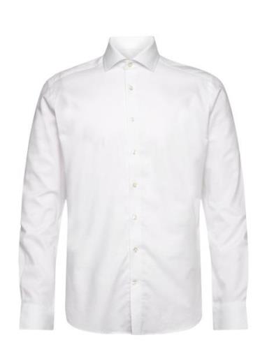 Bs Pavarotti Super Slim Fit Shirt White Bruun & Stengade