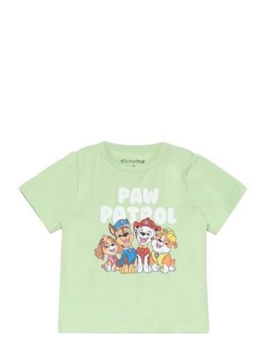 T-Shirt Ss Green Minymo