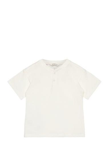 Essential Cotton-Blend T-Shirt White Mango
