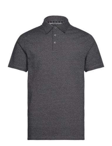 Twill Texture Polo Black French Connection