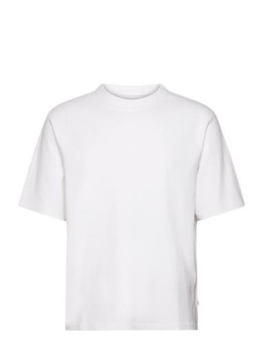 Milton Ss Tee Organic Cotton White White Wax London