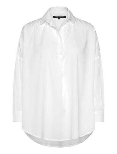Rhodes Recycled Crepe Popover White French Connection