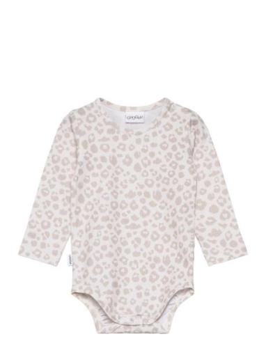 Baby Print Bodysuit Grey Gugguu