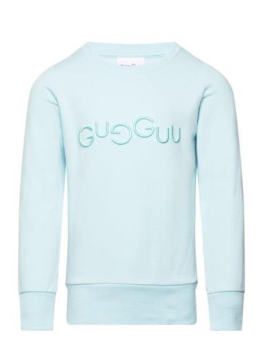 Logo Sweatshirt Blue Gugguu