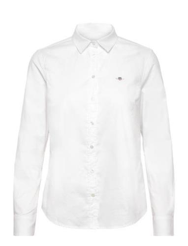 Slim Stretch Oxford Shirt White GANT