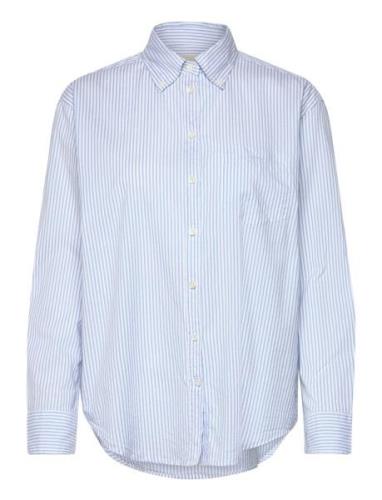 Rel Luxury Oxford Stripe Bd Shirt Blue GANT