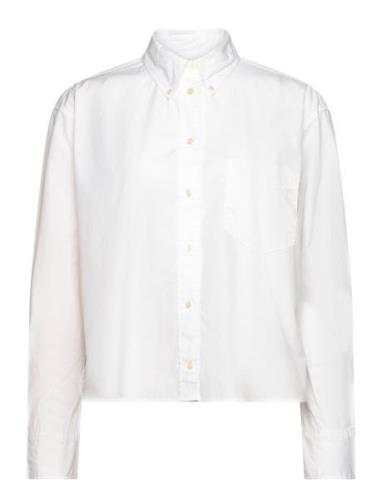 Rel Cropped Shirt White GANT