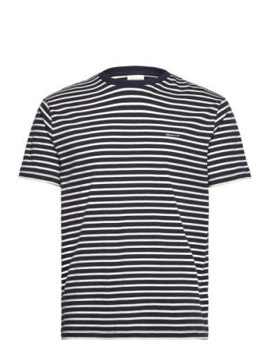 Striped T-Shirt Navy GANT