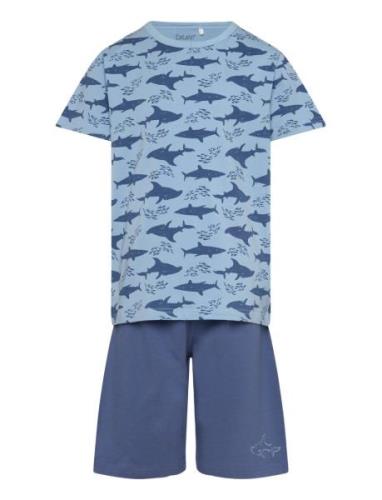 Pyjama Set Ss Blue CeLaVi