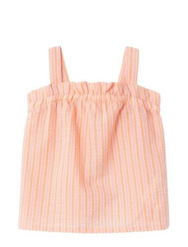 Nmfhunica Strap Top Orange Name It