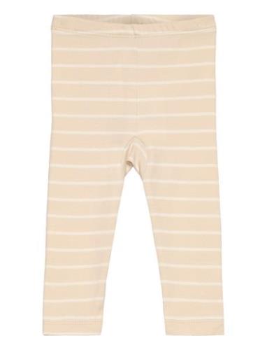 Leggings - Y/D Stripe Beige Fixoni