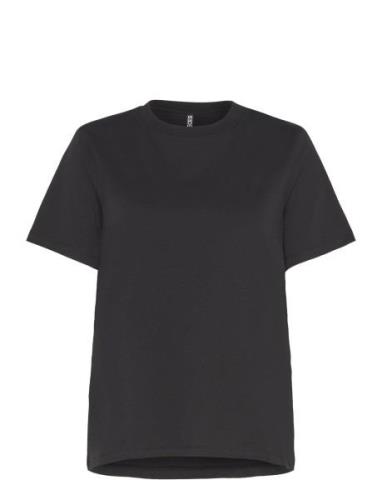 Pcria Ss Solid Tee Jrs Noos Bc Black Pieces