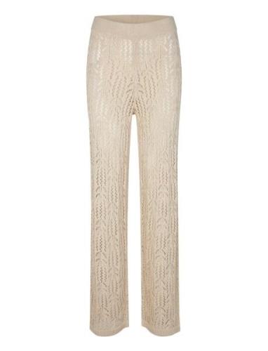 Elleny Knit Trousers Beige Second Female