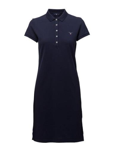 Original Pique Ss Dress Navy GANT