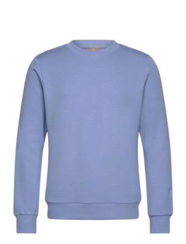 Abel Crew Neck Sweat Blue Mos Mosh Gallery