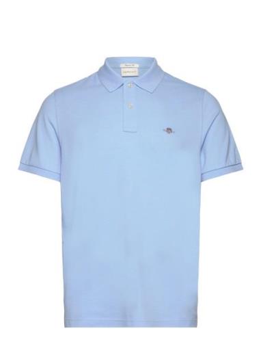 Reg Shield Ss Pique Polo Blue GANT