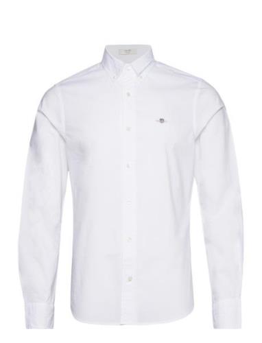 Slim Classic Poplin Shirt White GANT