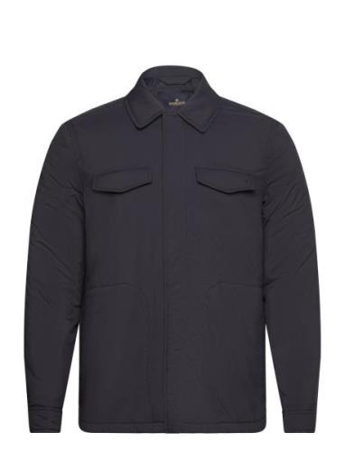 Wyke Shirt Jacket Navy Morris