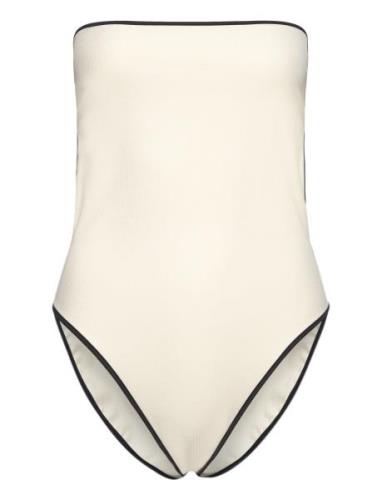 Nima White Swimsuit White ALOHAS