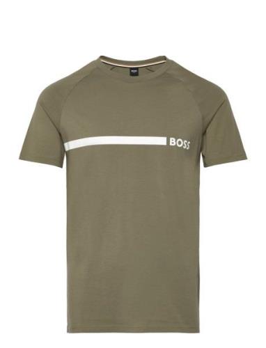 T-Shirt Rn Slim Fit Green BOSS