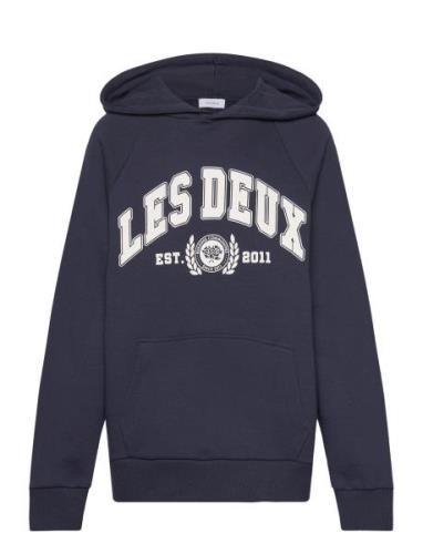 University Hoodie Kids Navy Les Deux